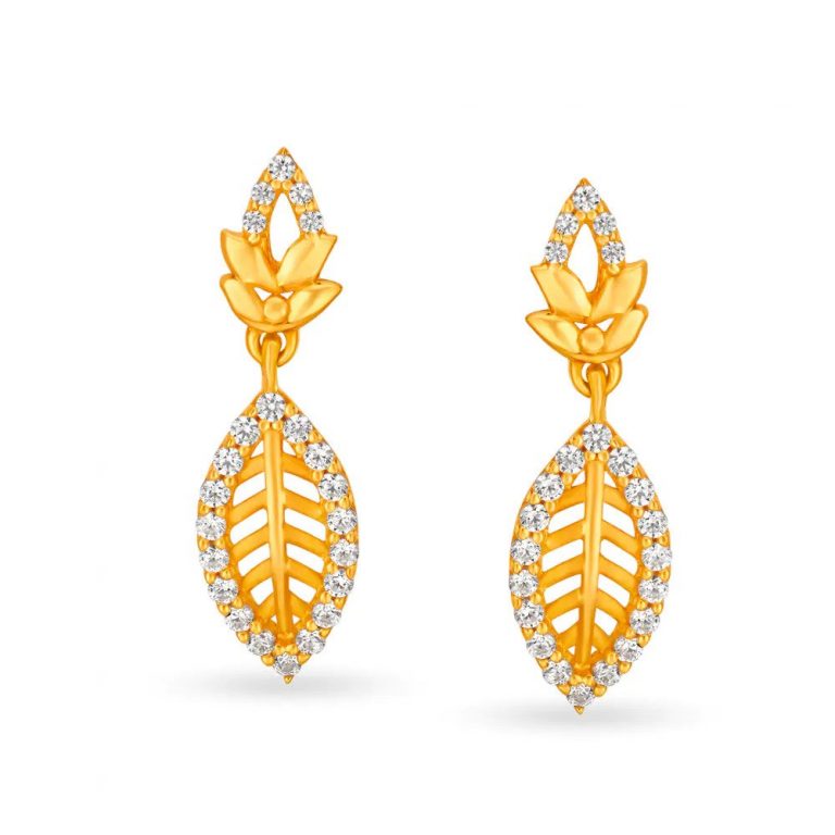 6 Beautiful Tanishq Gold Earrings Designs With Price In India 365