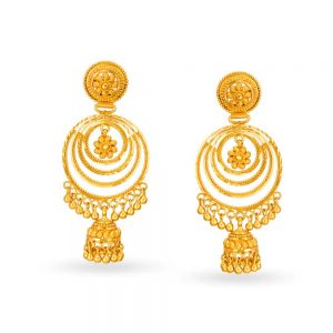 6 Beautiful Tanishq Gold Earrings Designs with Price in India - 365 ...
