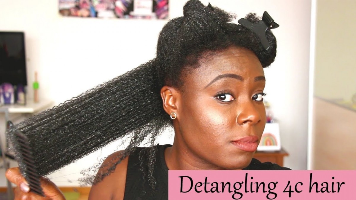 How To Detangle 4C Hair Properly?