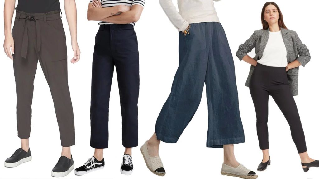 7 Types Of Women's Pants